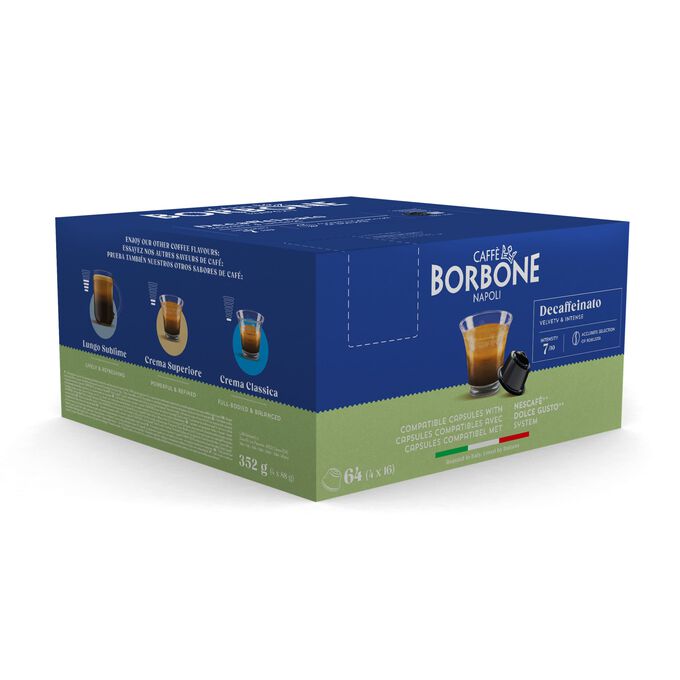 Decaffeinato New Dolce Gusto Capsules (64 Caps)